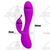 Vibrador estimulador 30 funciones y recargable USB